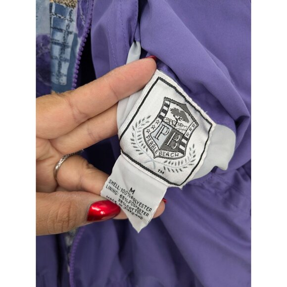 Vintage Winbreaker Jacker Unisex Reversible Zip Up 80s Shell Patchwork 90s Retro - Picture 8 of 13